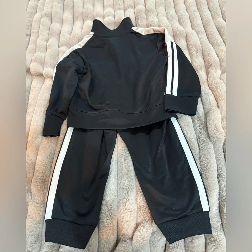 Adidas Kids Black‎ Track Suit